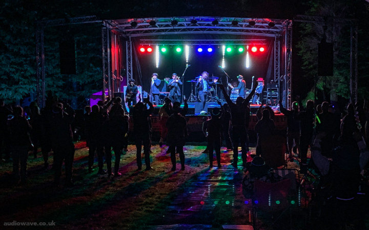 AudioWave (Dundee) provided full PA, stage, power and Lighting for a private festival in Angus Scotland.