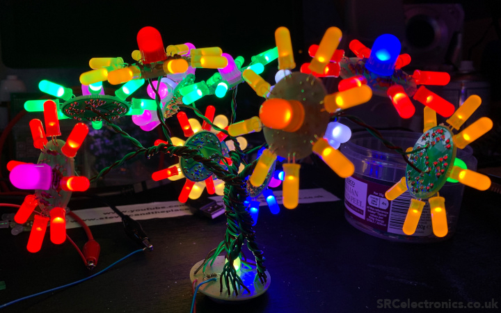 An LED Bonsai Plant - Based on a Big Clive Project