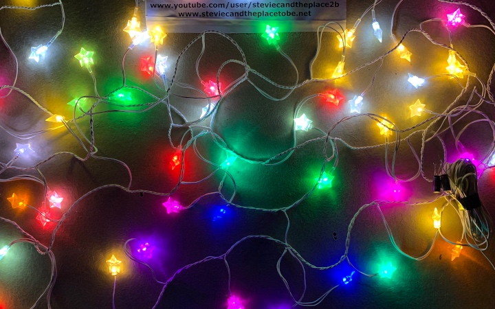 Custom LED Fairy Lights that I&rsquo;ve recycled from old tungsten sets