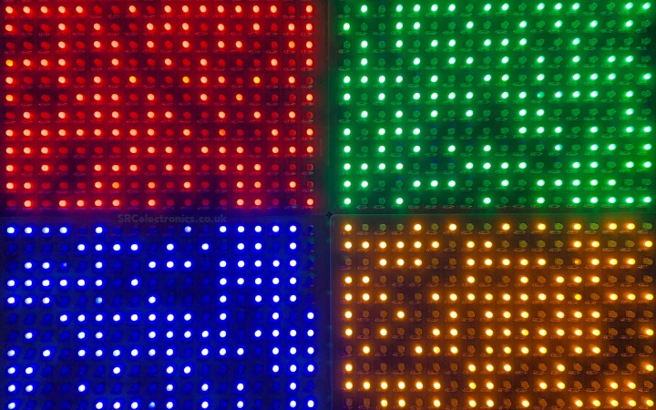Building Big Clive&rsquo;s Gallium PCB - panels arranged like the Microsoft logo