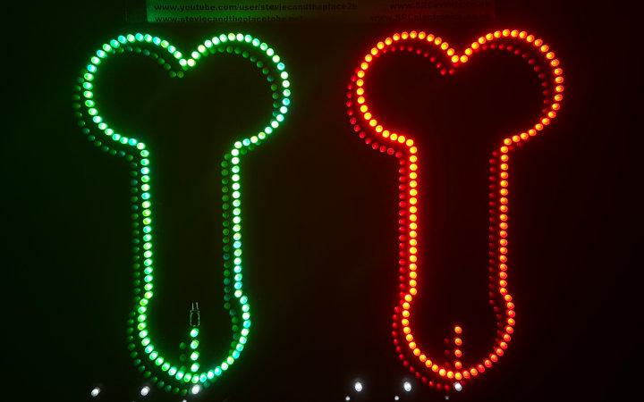 Sometimes a rocket is just a rocket. Not here. This is an A4 USB powered phallic-themed novelty light featuring 5mm slow-diffused RGB LEDs